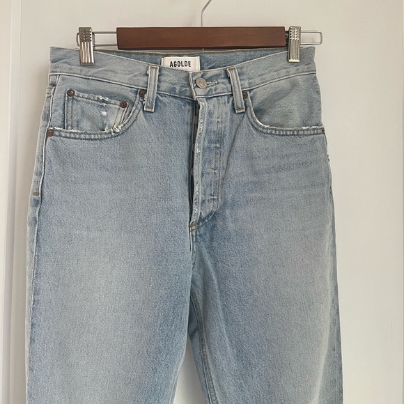 Agolde Riley Crop Jeans NWT - Picture 3 of 5